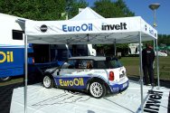 Rallye Český Krumlov: Technické přejímky, servis